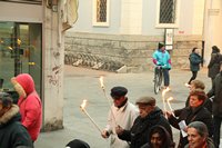 Preghiera e marcia per la pace 2013