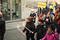 Preghiera e marcia per la pace 2013