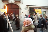 Preghiera e marcia per la pace 2013