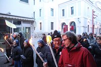 Preghiera e marcia per la pace 2013