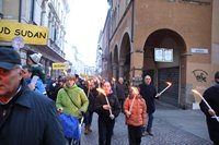 Preghiera e marcia per la pace 2013