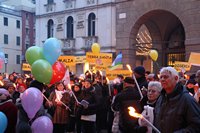 Preghiera e marcia per la pace 2013