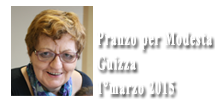 Pranzo in memoria di Modesta - 2015